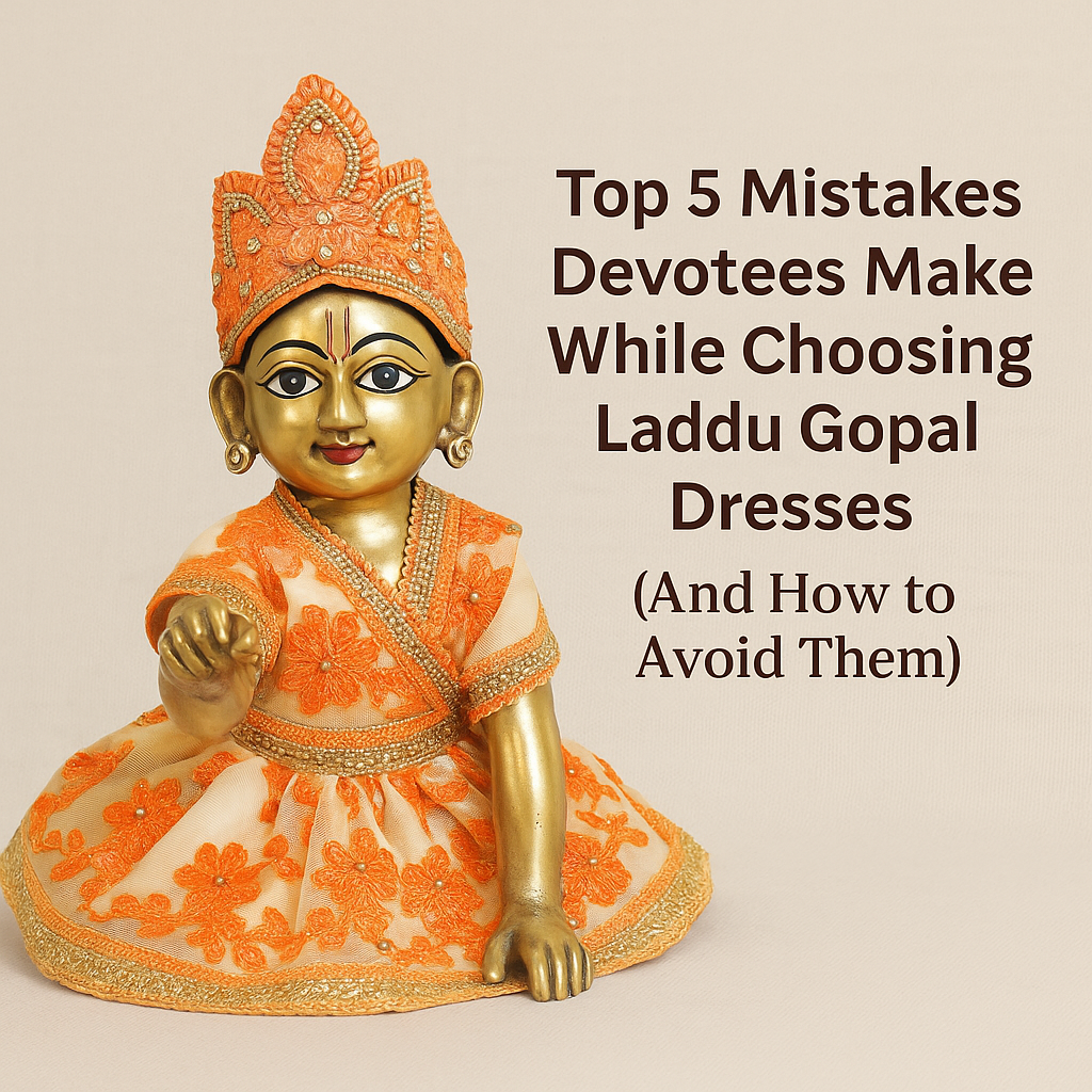 Top 5 Mistakes Devotees Make While Choosing Laddu Gopal Dresses (And How to Avoid Them)