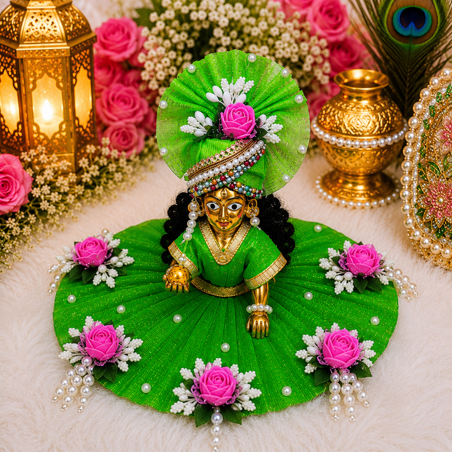 Saanwariya Green Poshak