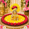 Basanti Laal Gulab Poshak