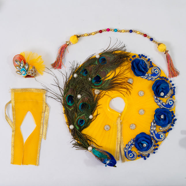 Peacock Poshak for Laddu Gopal