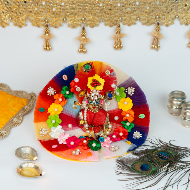 Multiflower Poshak and for Laddu Gopal