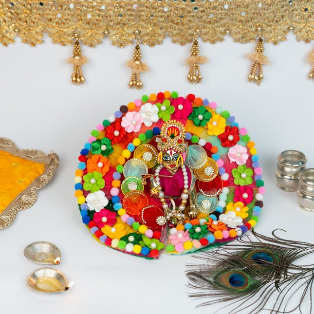 Rang Rasiya Poshak for Laddu Gopal