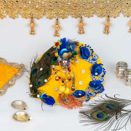 Peacock Poshak for Laddu Gopal
