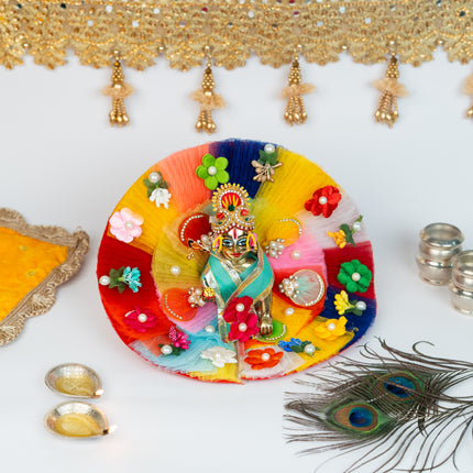 Colorful Poshak for Laddu Gopal