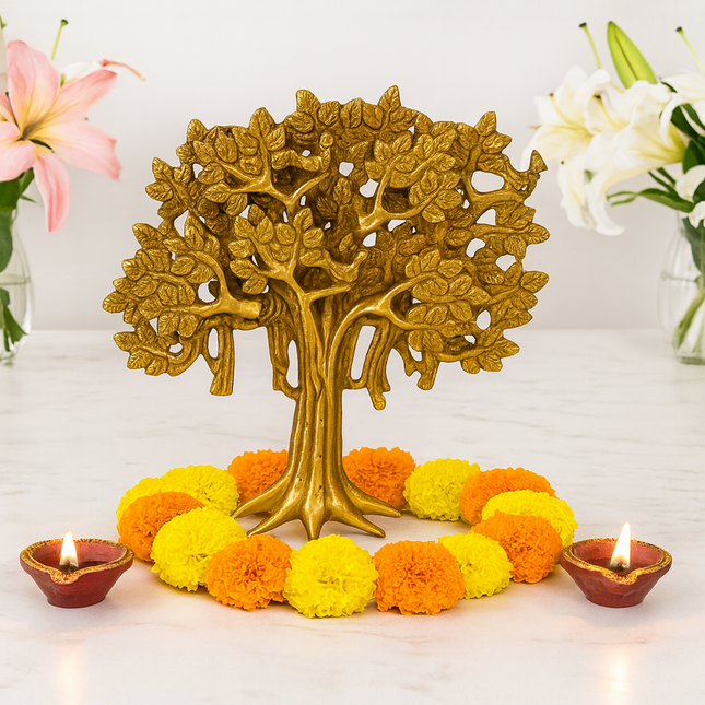 Eternal Brass Tree of Life Wall Art
