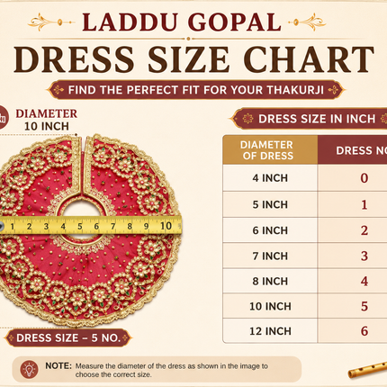 Amrit Pink Laddu Gopal Poshak