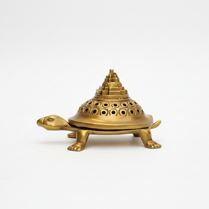 Pure Brass Vastu Kachua (Tortoise) for Wealth, Stability & Prosperity