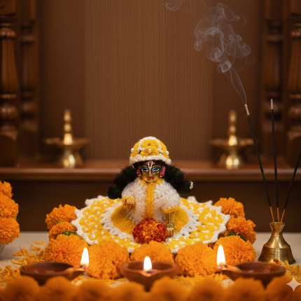 Kanha Kesar Winter Poshak